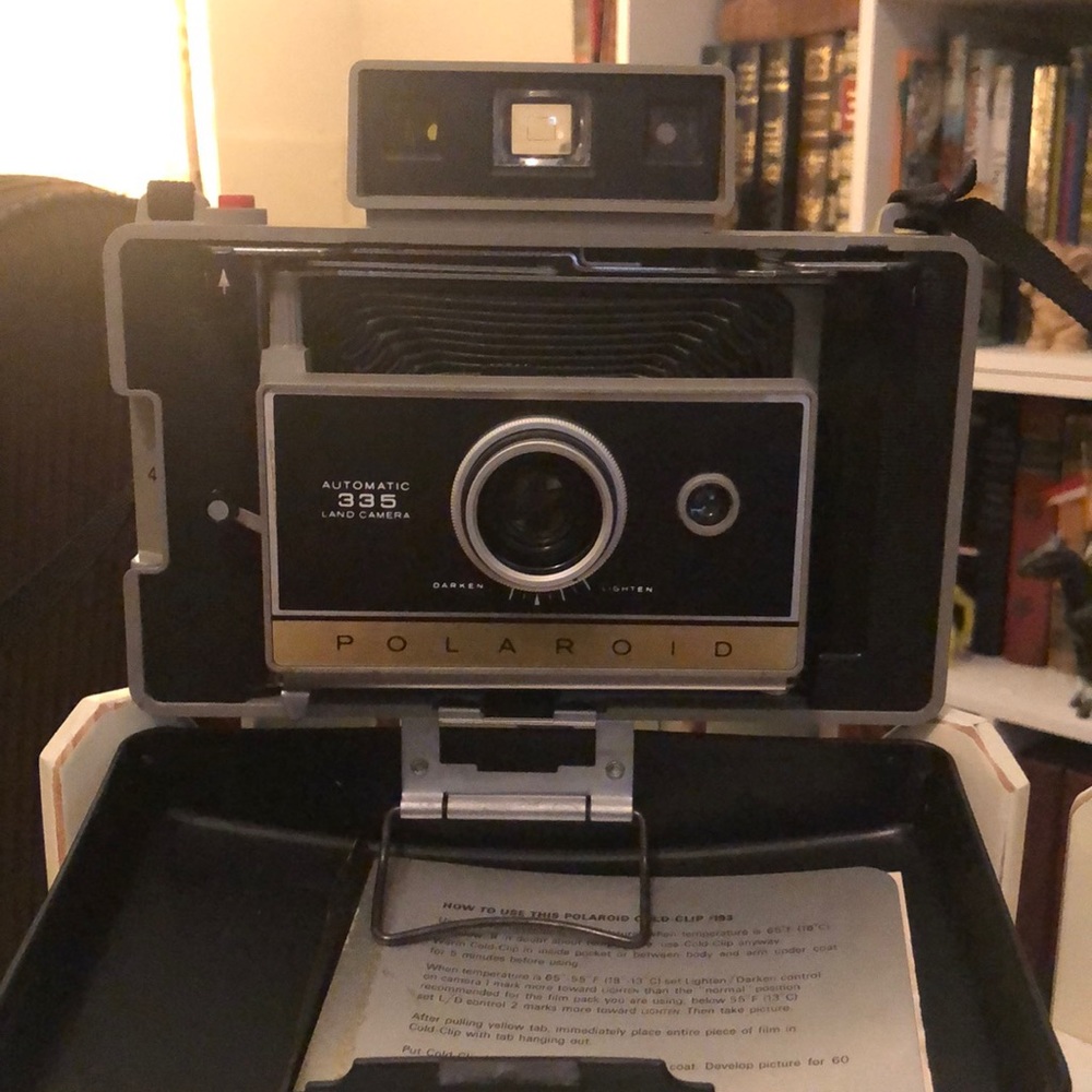Vintage Polaroid Automatic 335 Land Camera